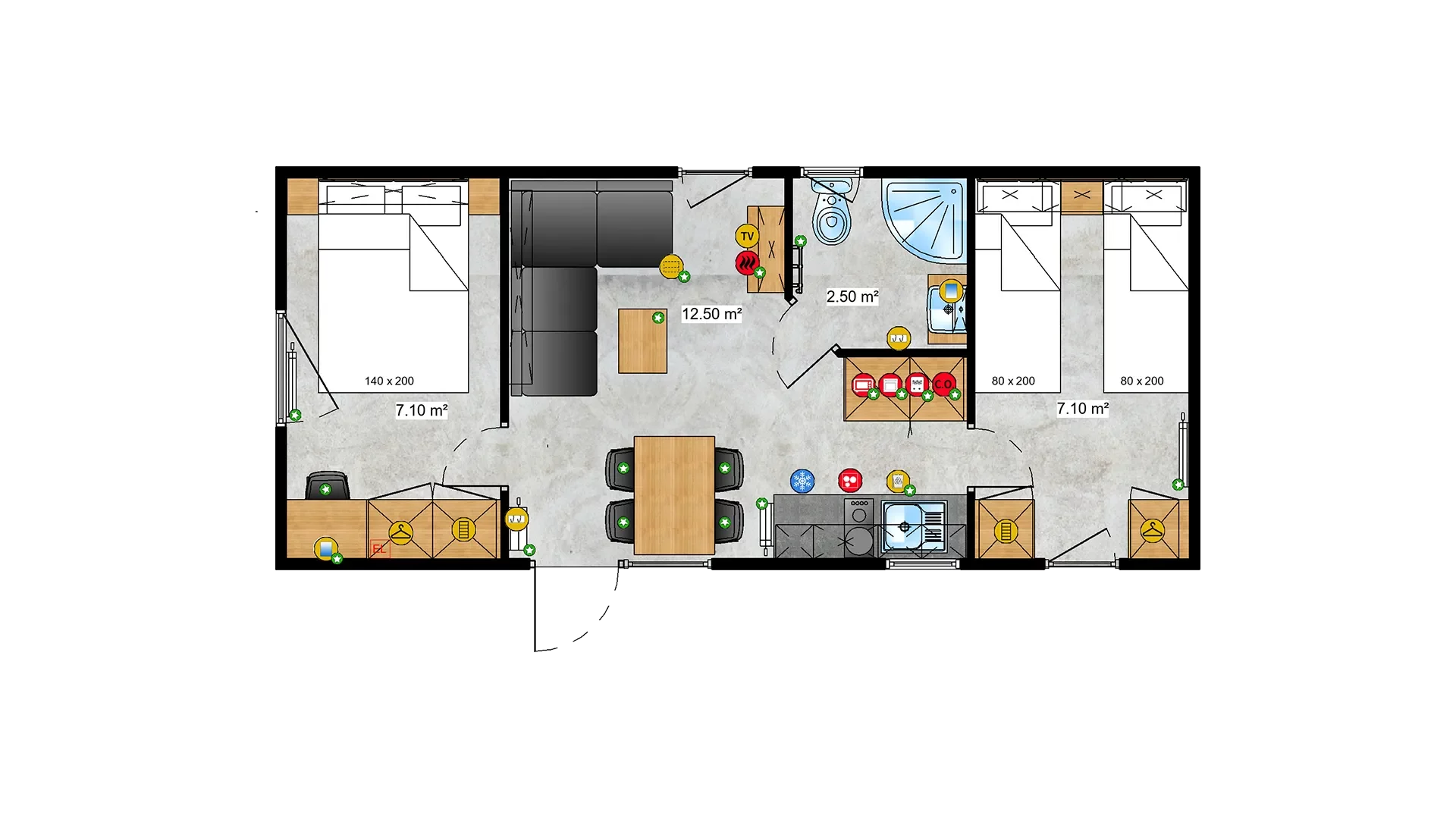 small pod layout 10