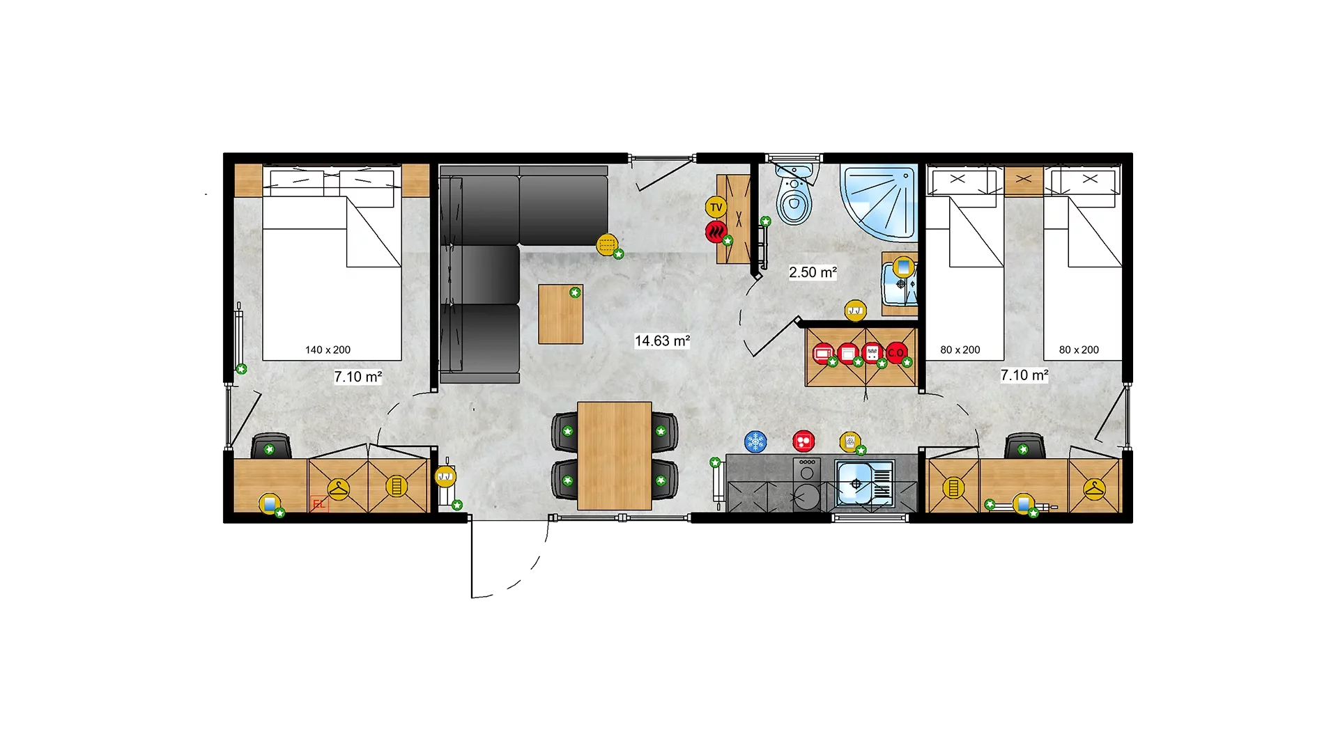 small pod layout 11