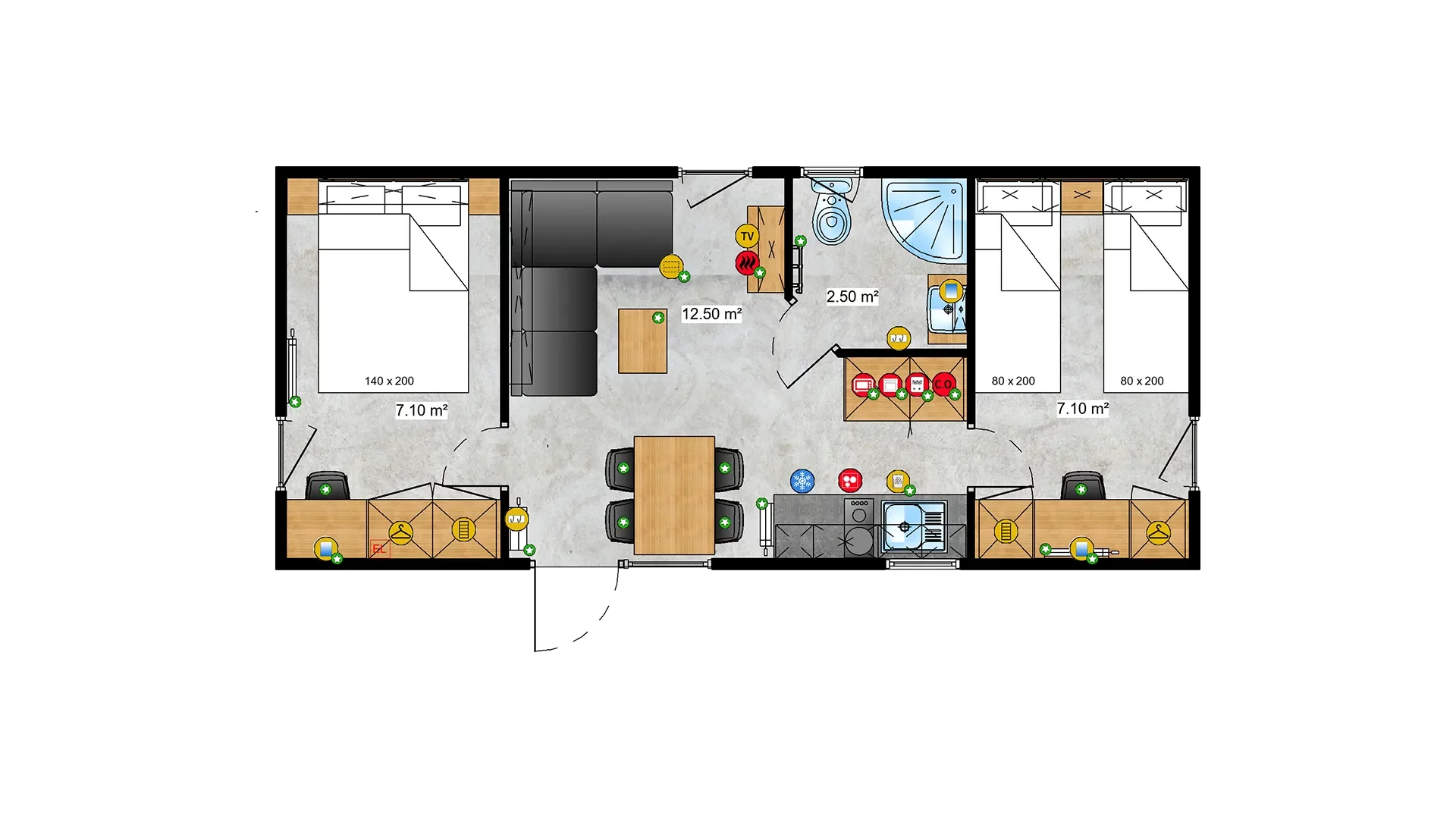 small pod layout 12