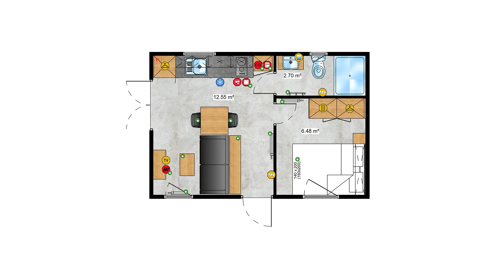 small pod layout 5