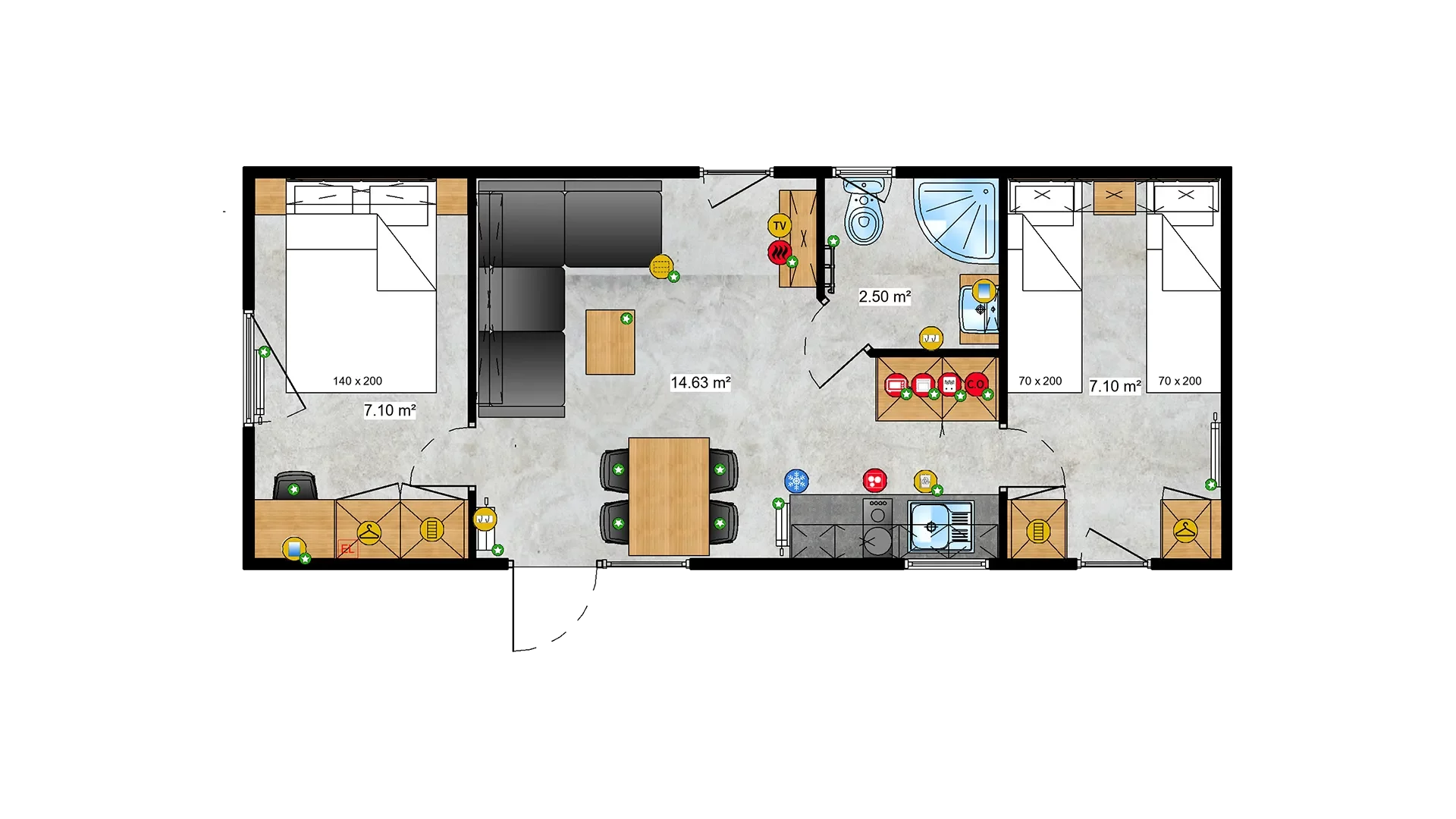 small pod layout 9