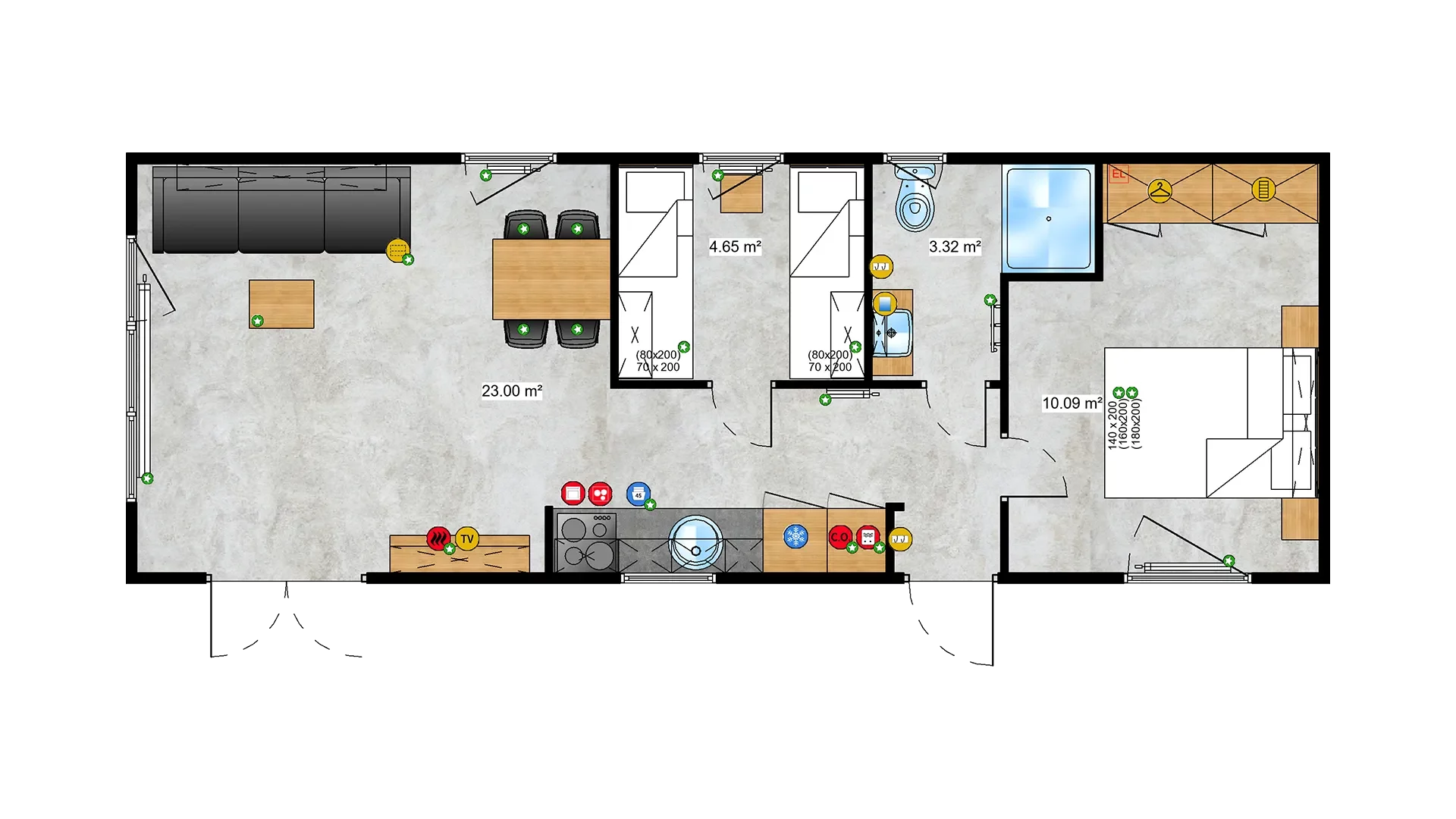 texel layout 5