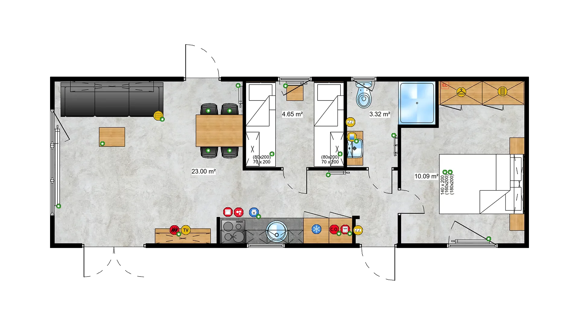 texel layout 6